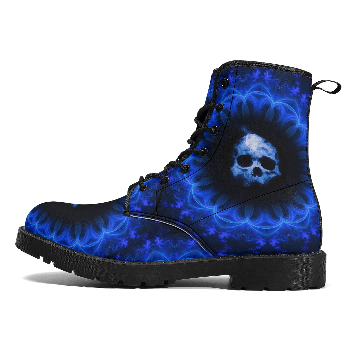 Skull boots, sugar skull boots, candy skull Halloween boots