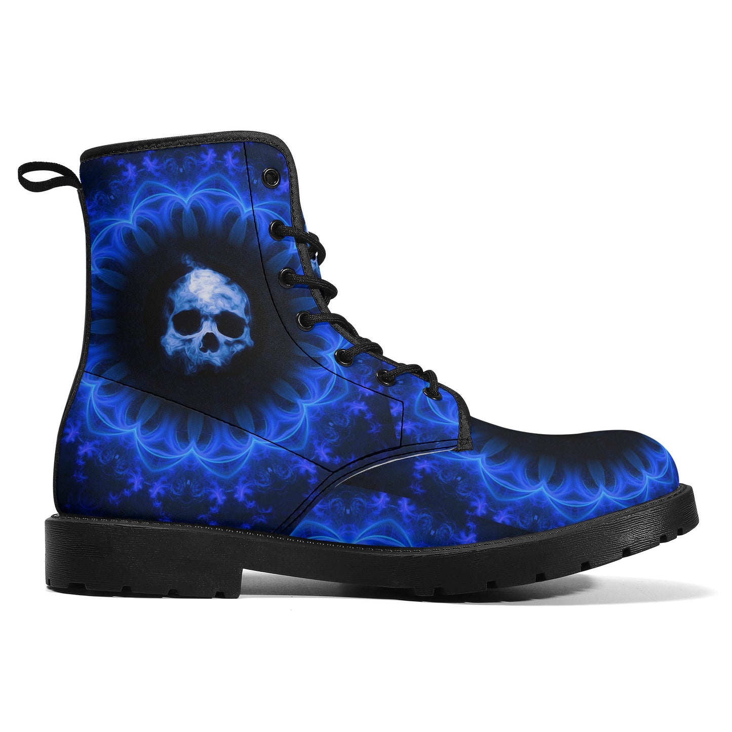 Skull boots, sugar skull boots, candy skull Halloween boots
