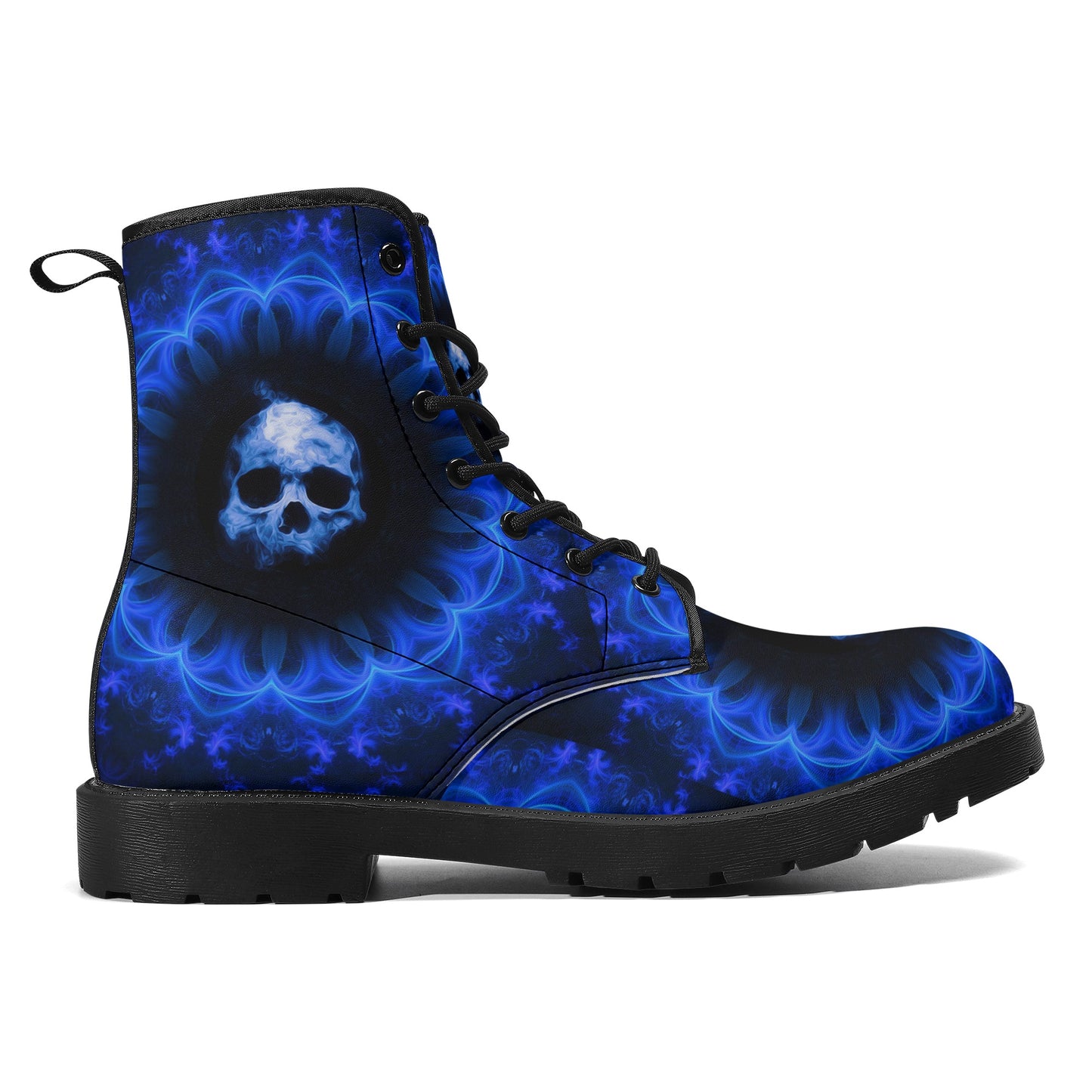 Skull boots, sugar skull boots, candy skull Halloween boots