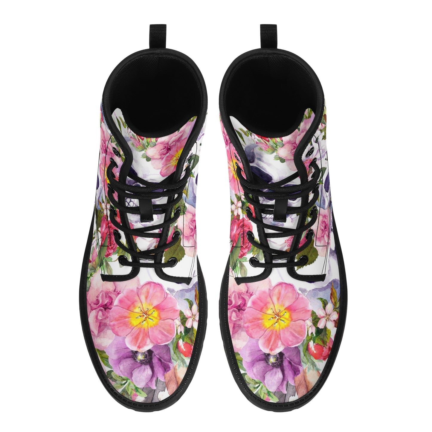 Skull boots, sugar skull boots, candy skull Halloween boots