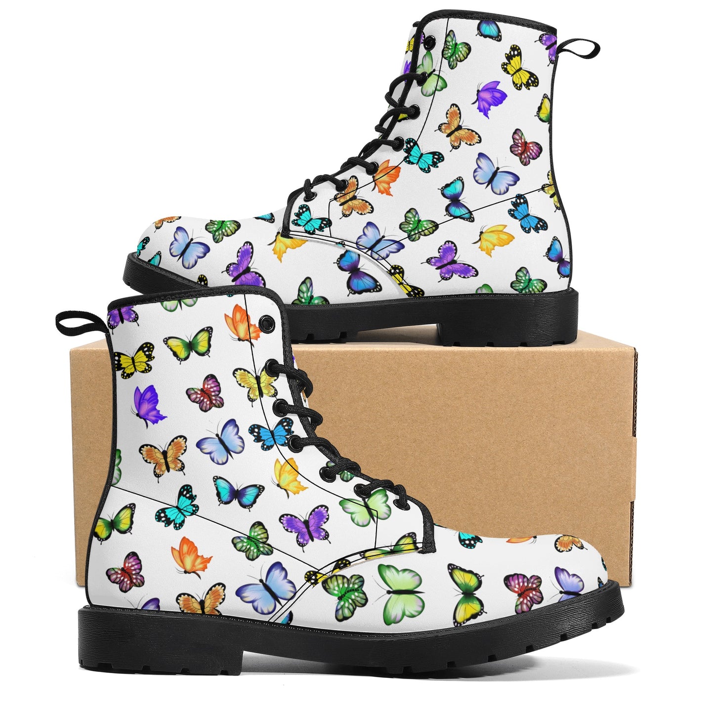 Skull Gothic Leather boots, Halloween boots, Candy Sugar skull boots
