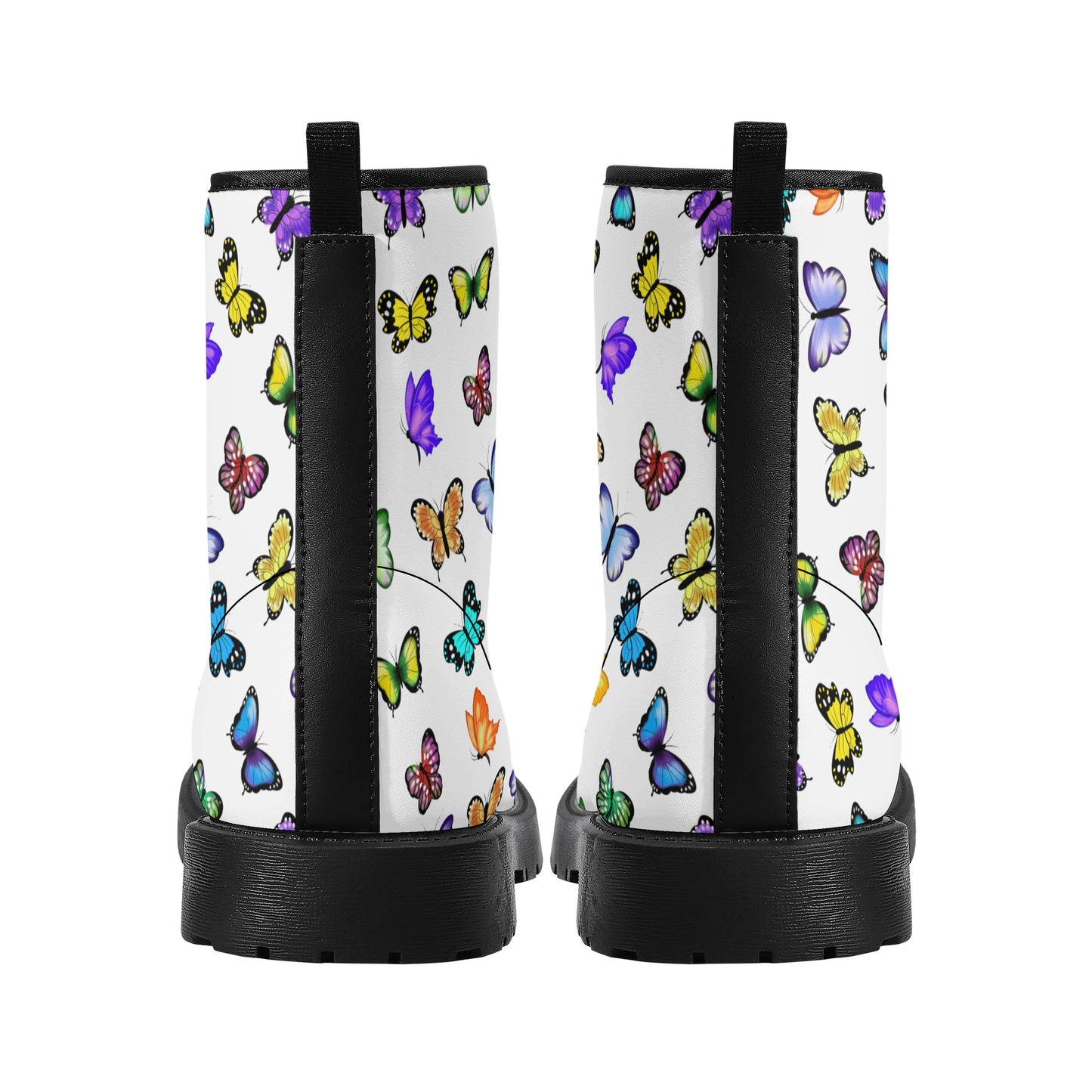 Skull Gothic Leather boots, Halloween boots, Candy Sugar skull boots