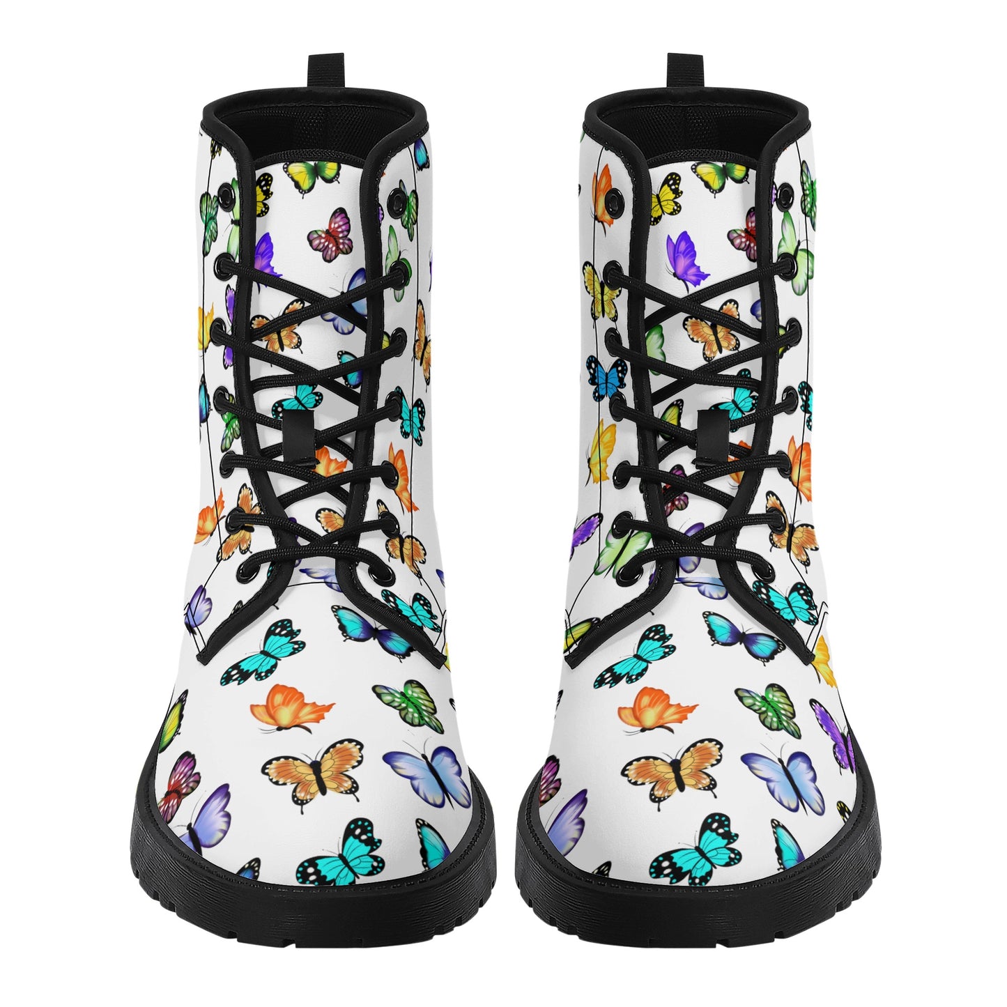 Skull Gothic Leather boots, Halloween boots, Candy Sugar skull boots