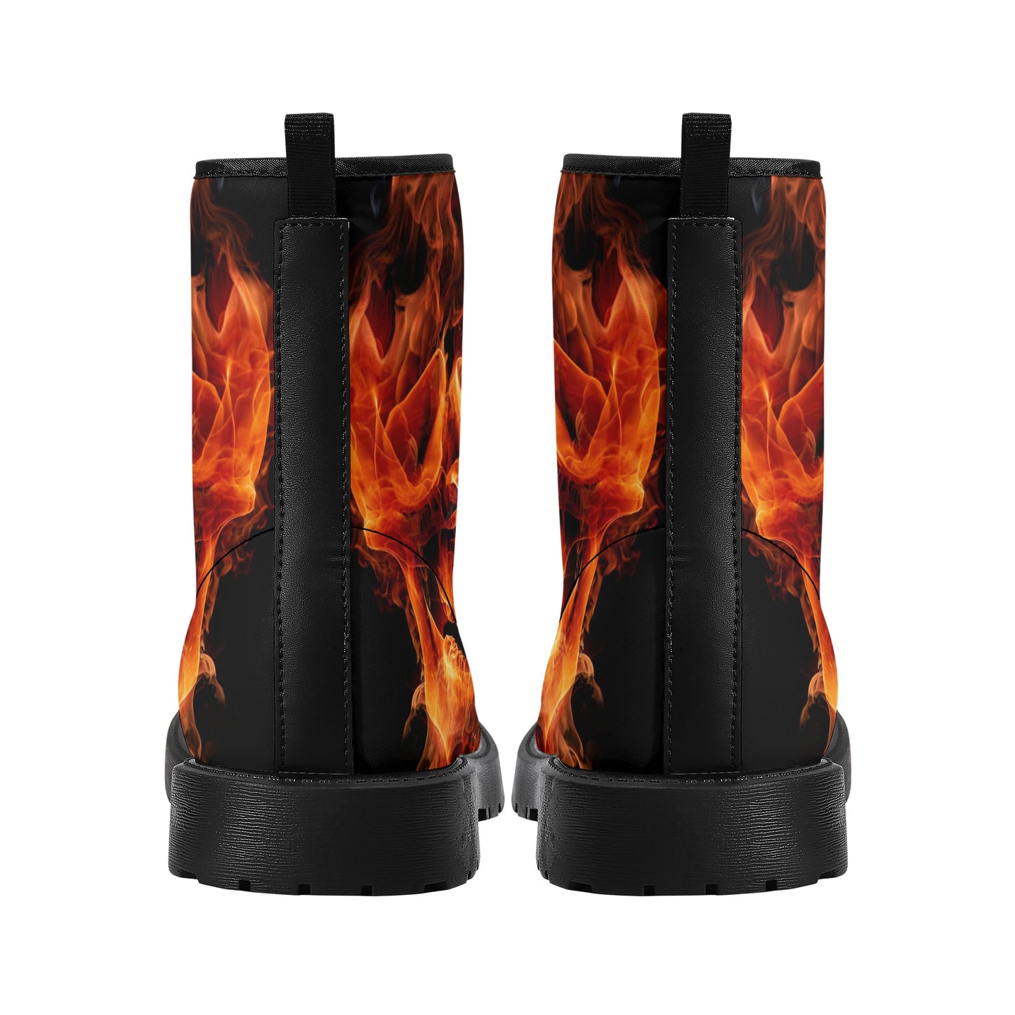 Skull Gothic Leather boots, Halloween boots, Candy Sugar skull boots