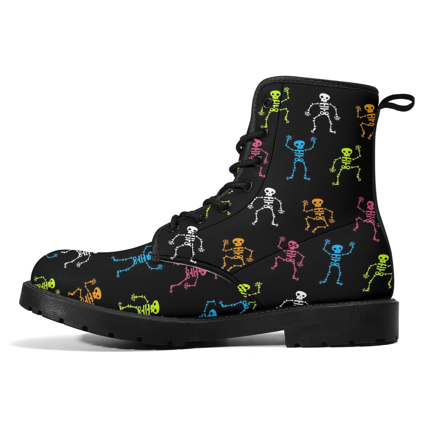 Skull boots, sugar skull boots, candy skull Halloween boots
