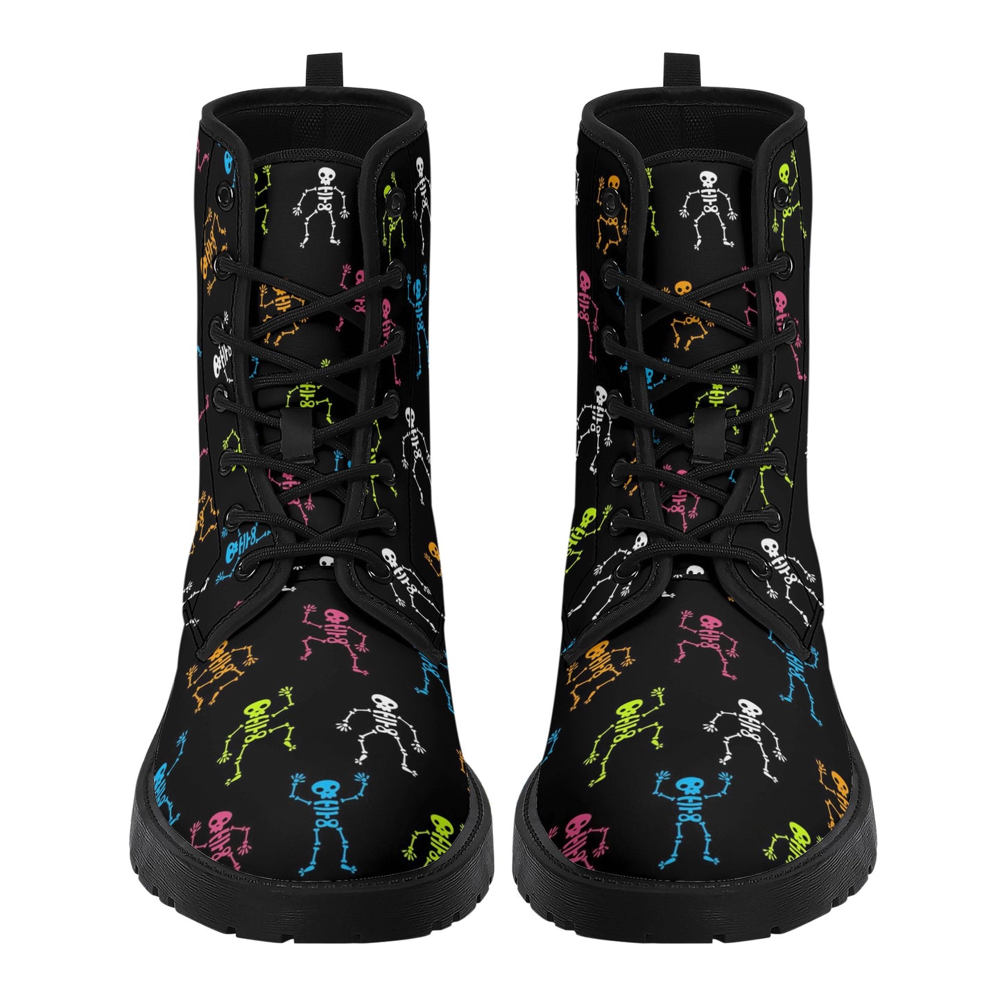 Skull boots, sugar skull boots, candy skull Halloween boots