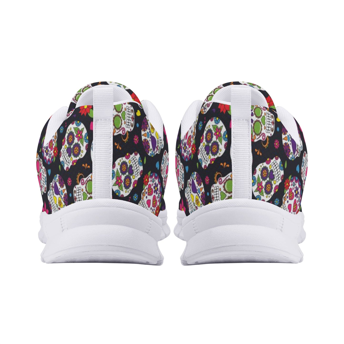 Sugar skull sneakers shoes, Candy skull sneakers