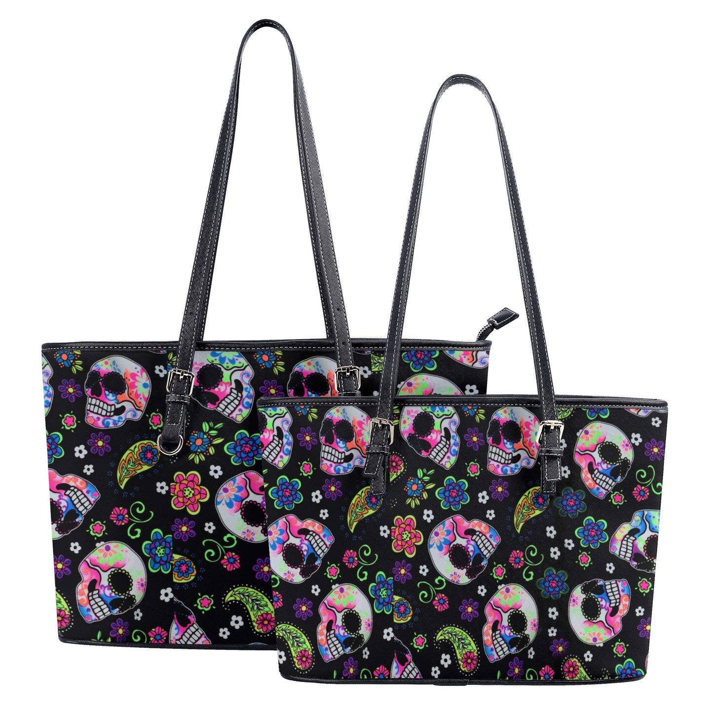 Mexican skull crossbody bag, sugar skull tote bag, day of the dead travel bag, sugar skull wallet, sugar skull cosmetic bag, candy skull wal