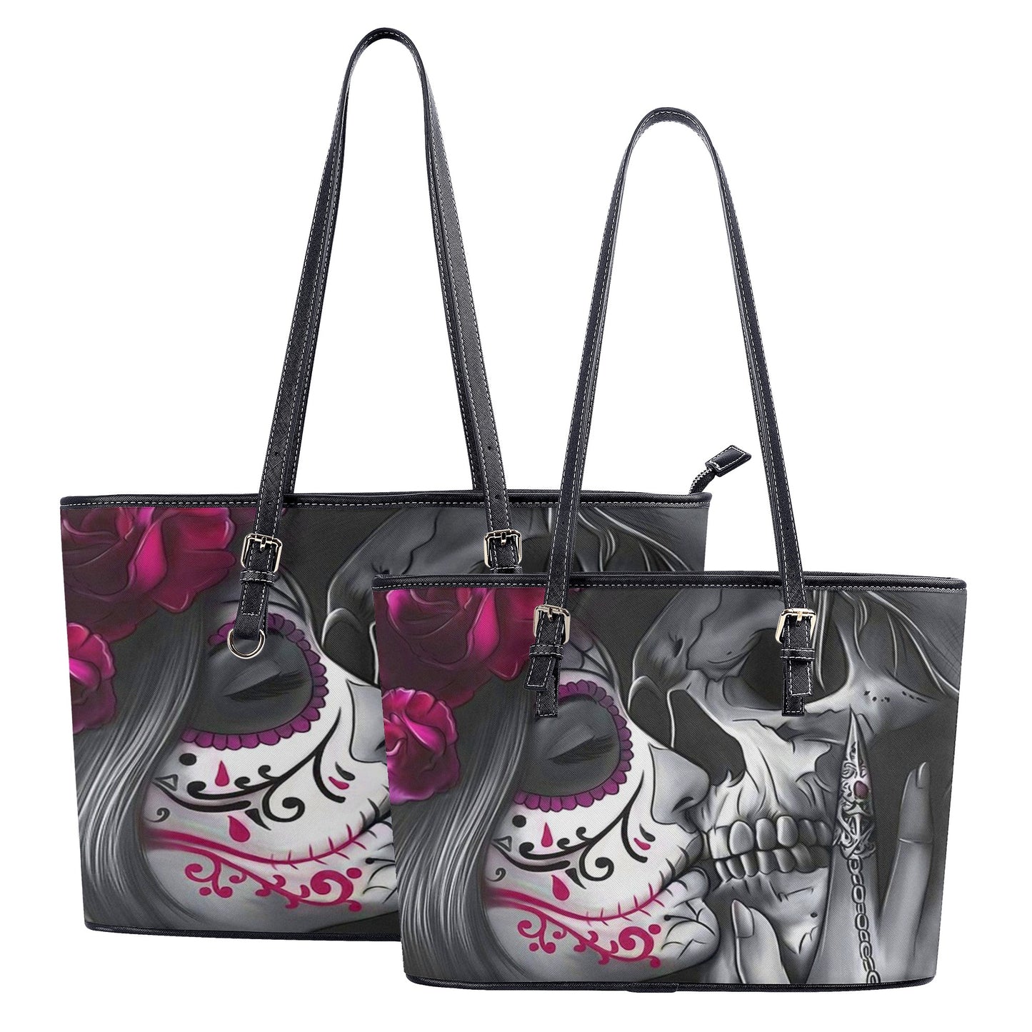 Mexican skull purse, calaveras skull cosmetic bag, mexican skull crossbody bag and wallet