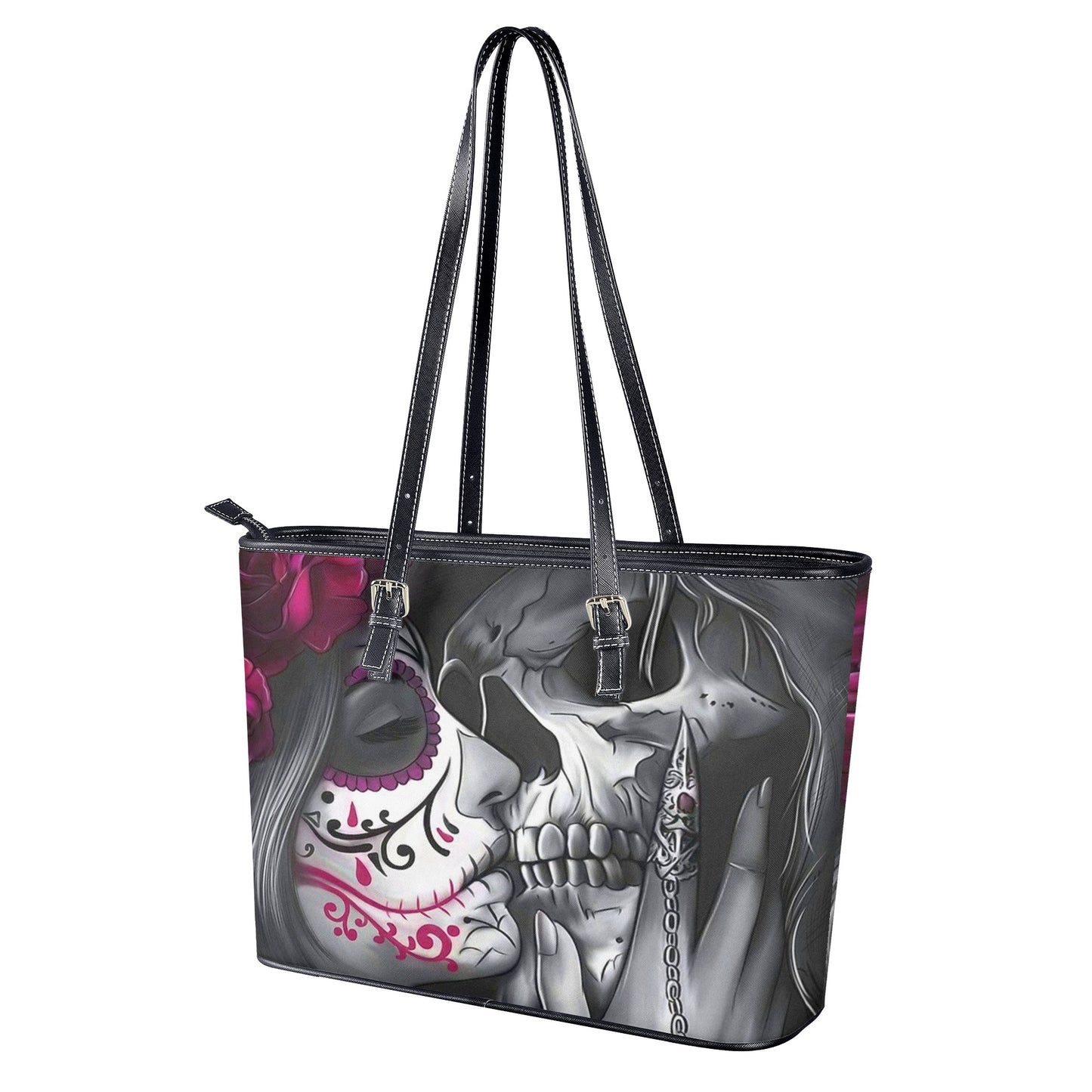 Mexican skull purse, calaveras skull cosmetic bag, mexican skull crossbody bag and wallet