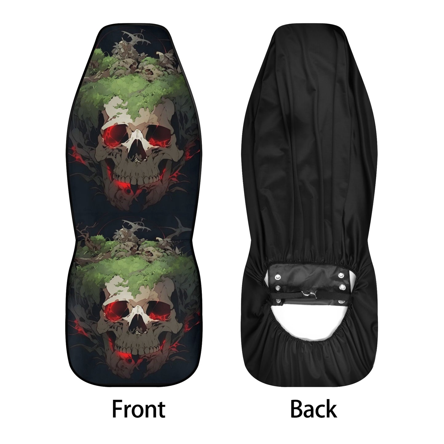 Christmas skull seat cover for car, rose skull car seat cover full set, death skull car seat cover full set, death skull floor mat for car,
