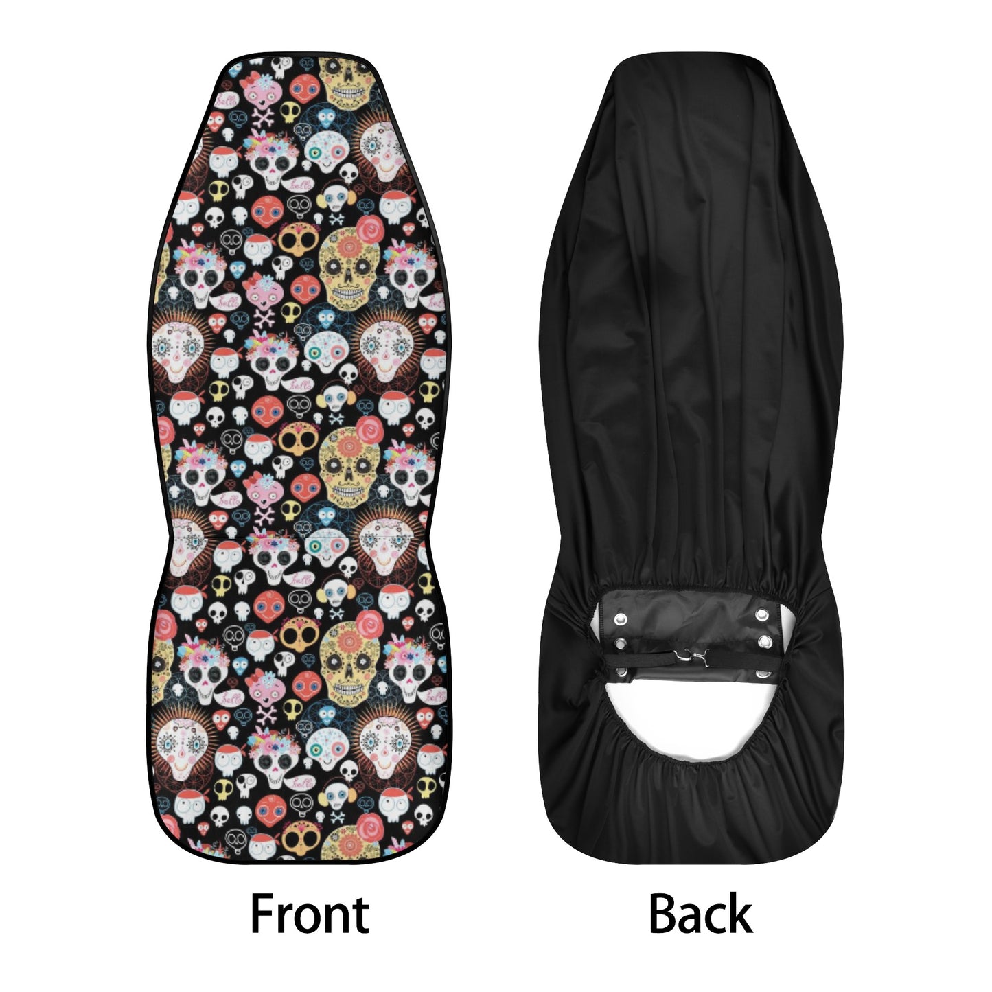 Dia de los muertos skull car tool, sugar skull girl car tool, mexico mat for vehicles, floral skull seat cover for truck, dia de los muertos