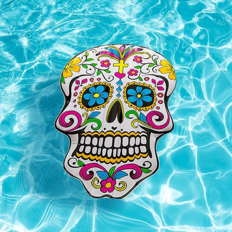 183cm Giant Skull Lie-on Pool Float Cranium