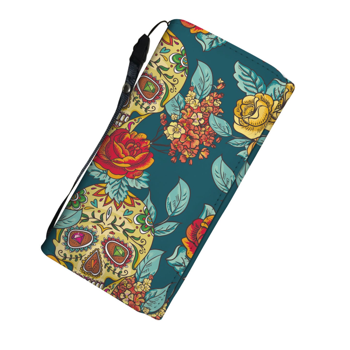 Sugar skull women's wallet