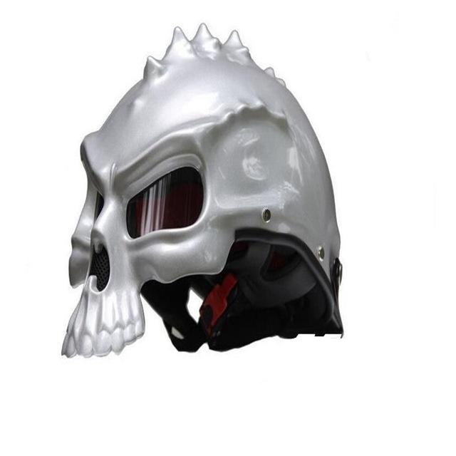 Skull Motorcycle Helmet Half Face Helmets