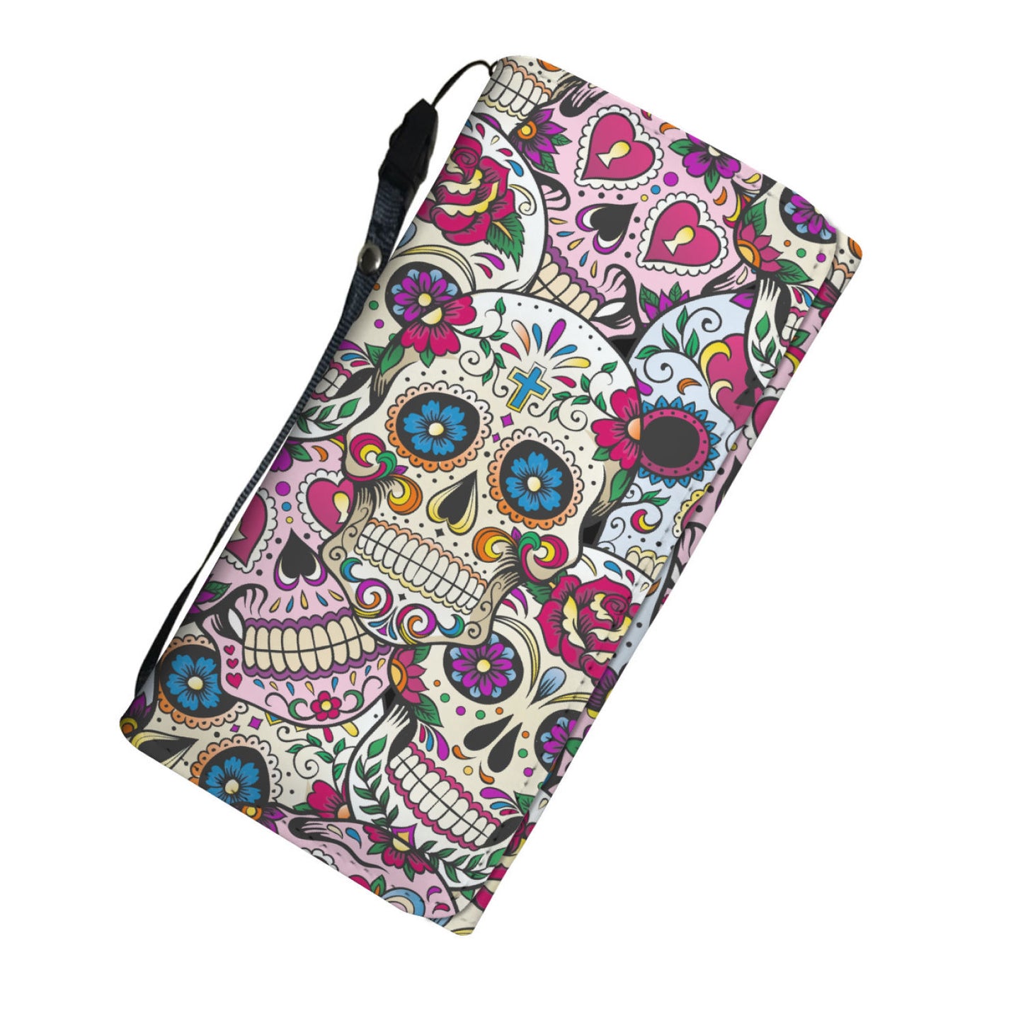 Sugar skull women wallet