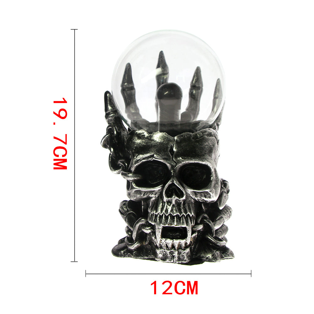 Table Lamp Bedroom Decor Glass Halloween Colorful Night Light