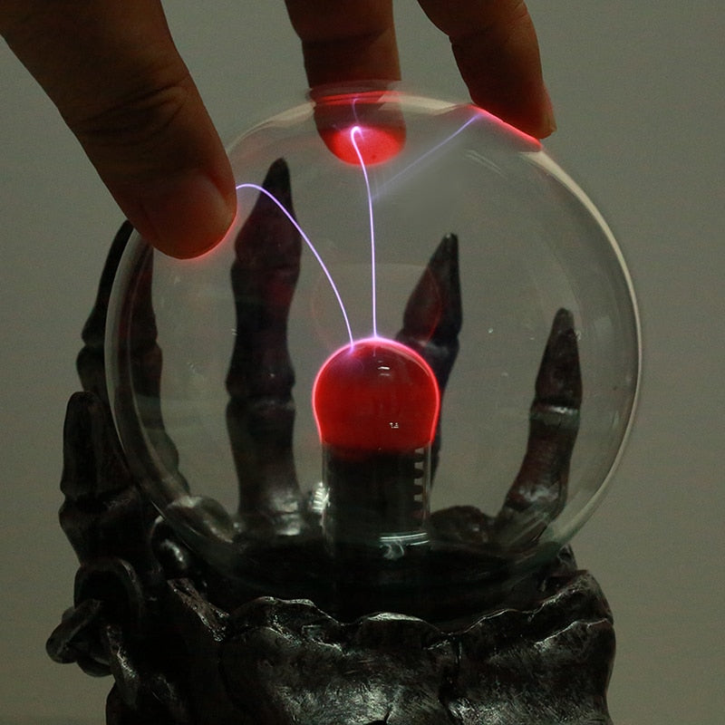 1Piece Treasure Skull Touch Electronic Luminous Magic Ball