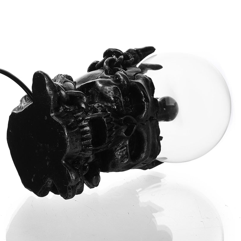 1Piece Treasure Skull Touch Electronic Luminous Magic Ball