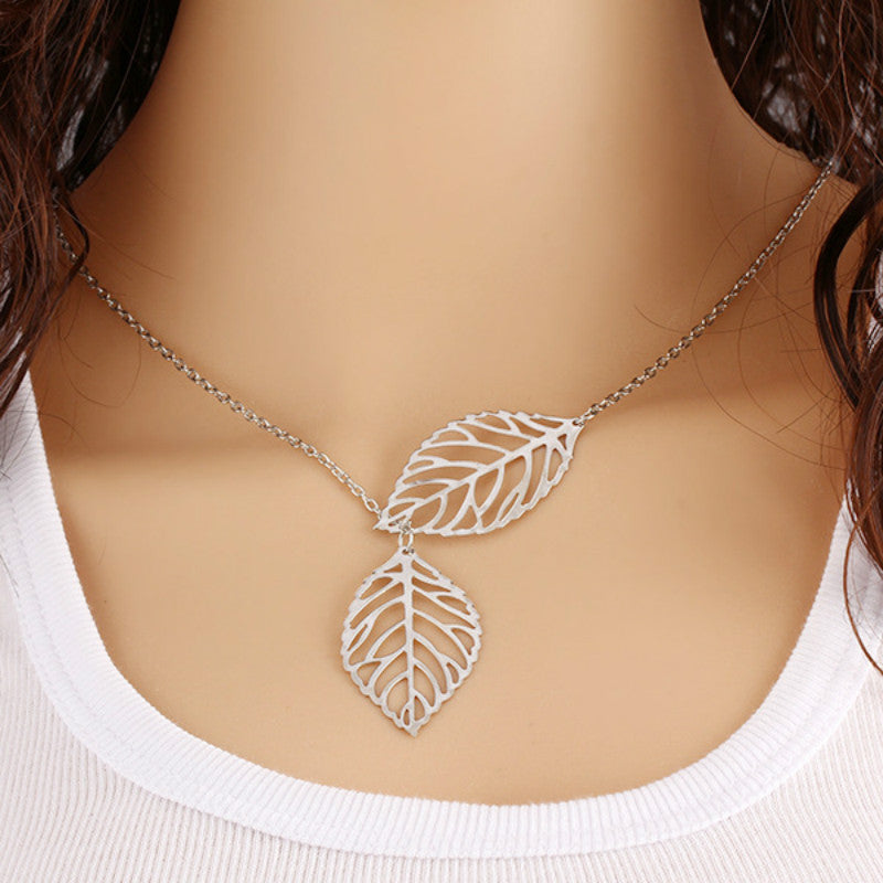 New Gold Fatima Hand Multilayer Hammer Chain Lariat Bar Necklace Long Strip Pendant Necklace Collar joyeria collier Women