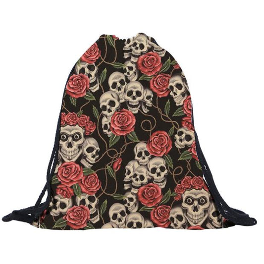 Drawstring bags women men Unisex skull 3D Printing Bags super quality Mochila Feminina sac a dos