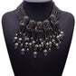 Exaggerated Necklace Skeleton Head Short Chain Female Retro Fashion