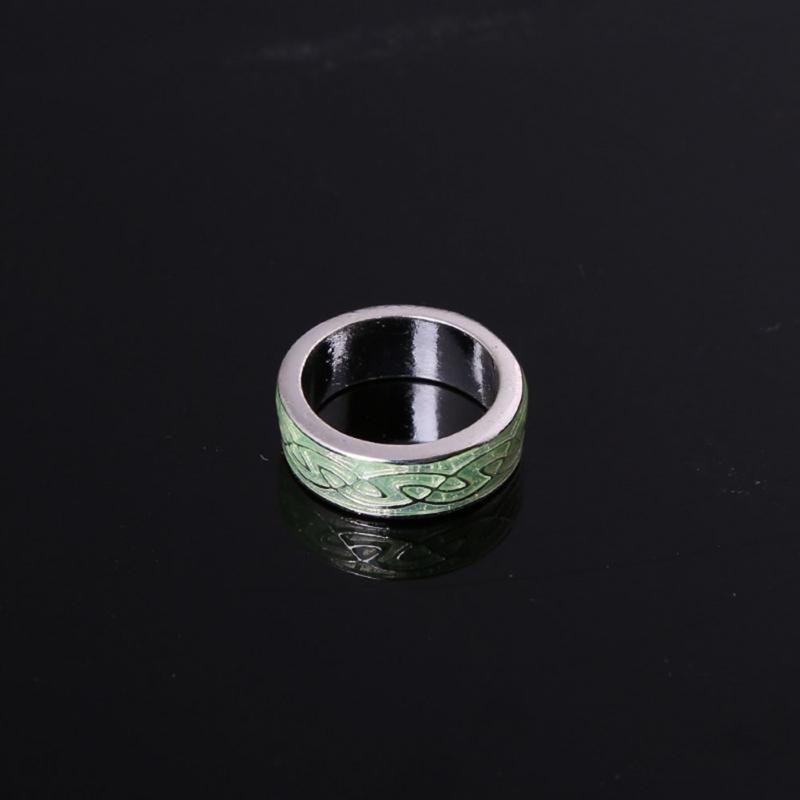 Retro Fashion Steampunk Rings Glow in the Dark For Women Luminous Ring Gift Jewelry