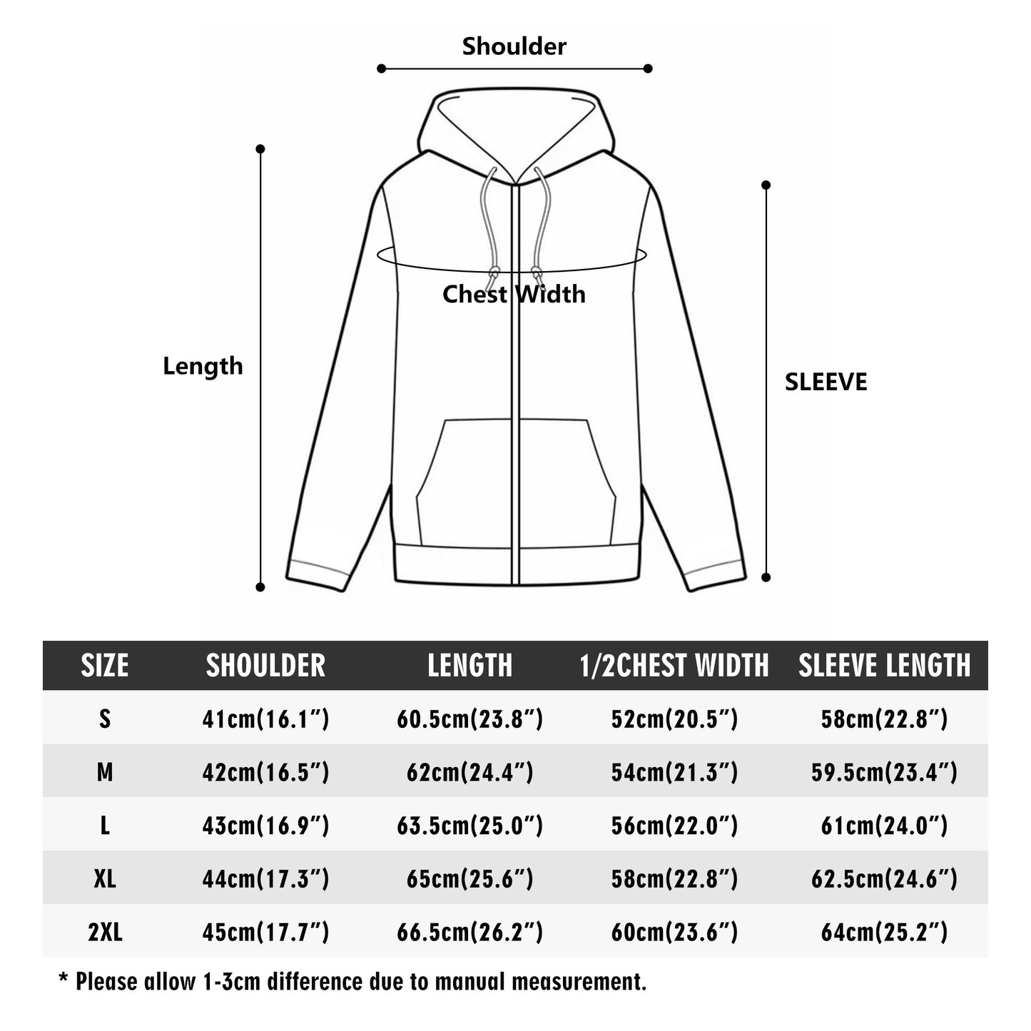 Sugar skull Gothic Women's Lightweight Zipper Jumper Sweatshirt Hoodie