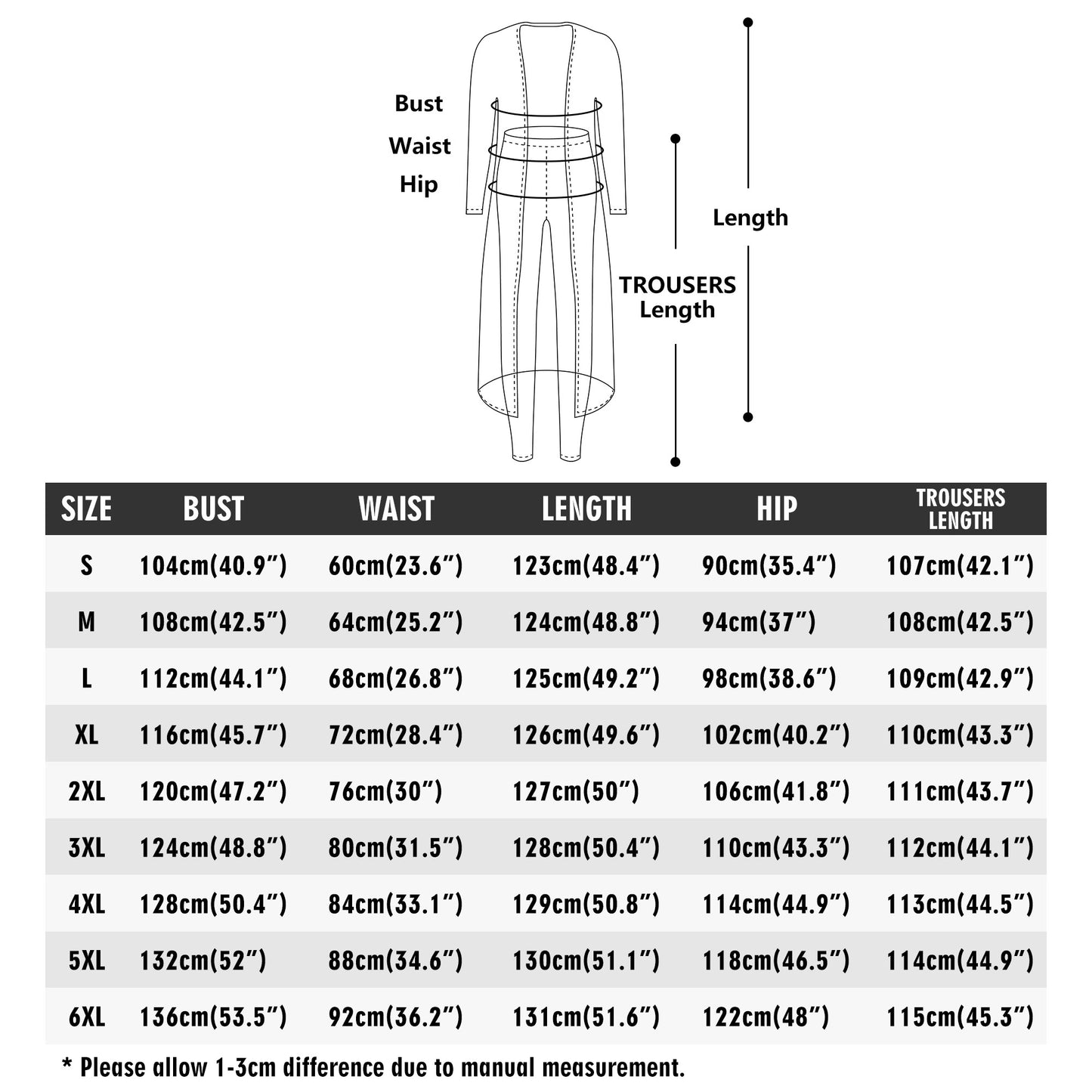 Sugar skull Women's Long Sleeve Cardigan and Leggings 2pcs