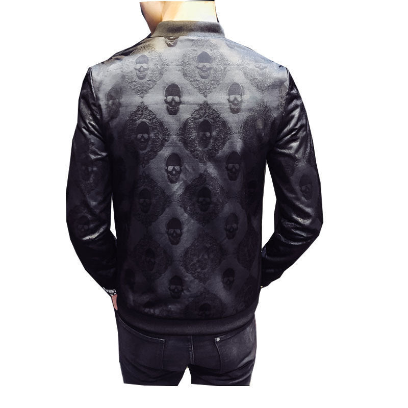 Skull Jacket Men New Printed Bomber Jackets Men Casaca Hombre