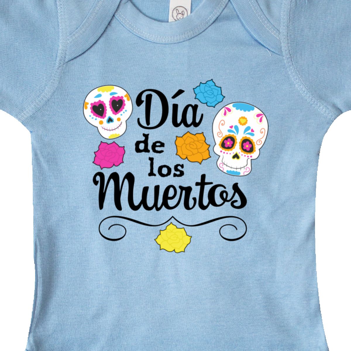 Día De Los Muertos- Day Of The Dead Sugar Skulls Infant Creeper Party