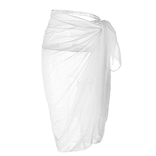Beach scarf cover up butterfly sugar skull Sarong Wrap Chiffon skirt