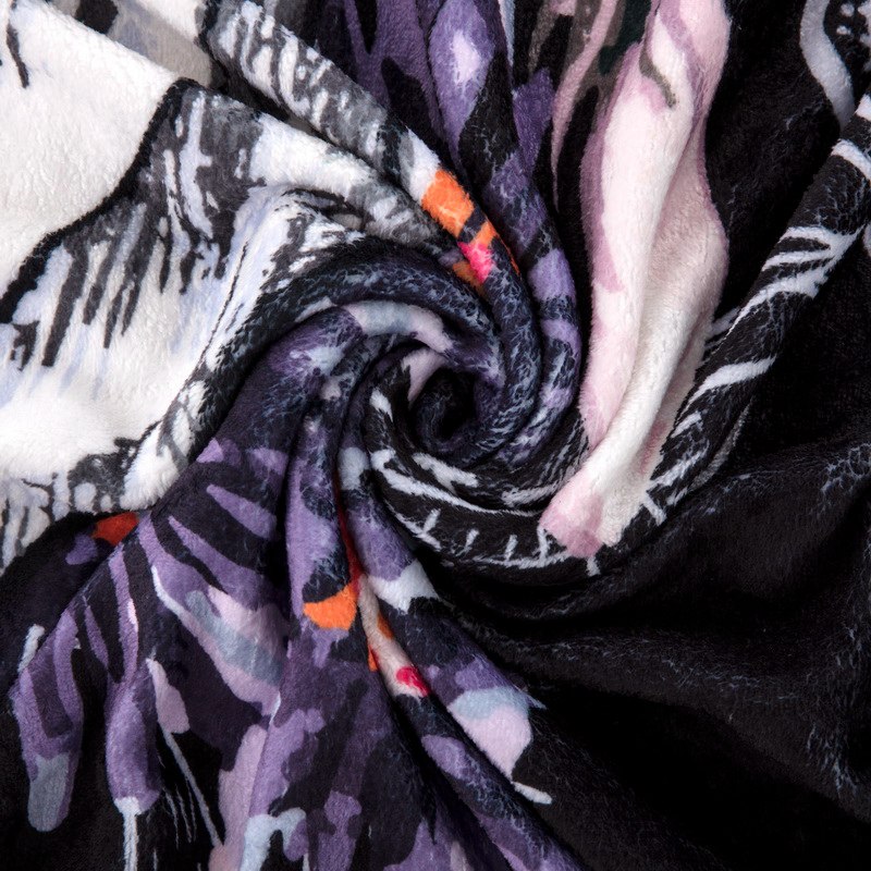 3d Skull Blanket for Beds Thin Quilt Fashionable Bedspread 150x200cm Fleece Throw Blanket