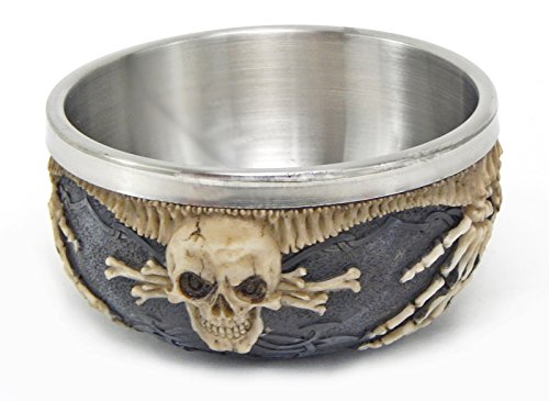 Cool Realistic Skull Ossuary Offering Bowl Box Jewelry Stash Ash Tray Candy Rituals