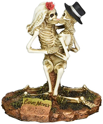 Love Never Dies Collectible Skeleton Sculpture