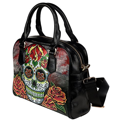 Unique Leather Tote Shoulder Bag Handbag Gift for Women Girls