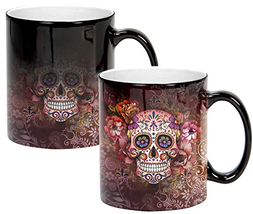 Sugar Skull Ceramic Mug 11 Fl. Oz