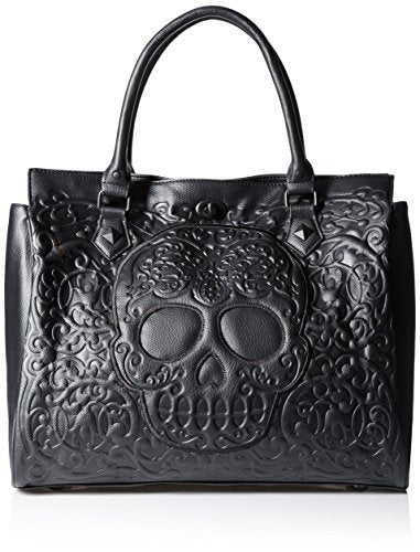 Sugar Skull Tote Shoulder Bag