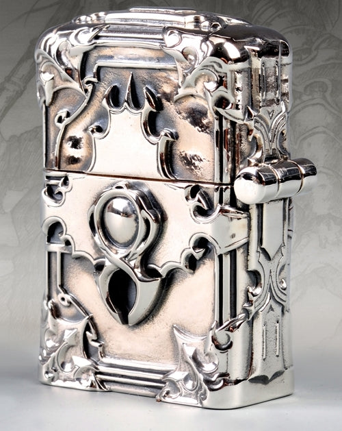 6*4.8*2.5cm 230g handamade 925 sterling silver Pineapple Diablo 3 kerosene lighter