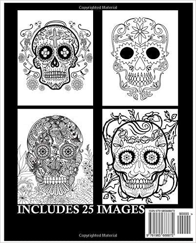 Sugar Skulls: Adult Coloring Book