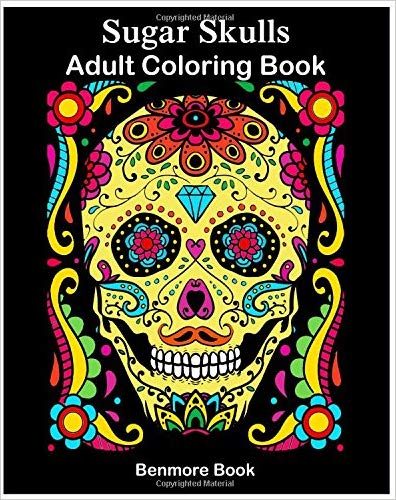 Sugar Skulls: Adult Coloring Book