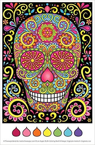 Sugar Skulls Coloring Book (Coloring Is Fun) (Design Originals)