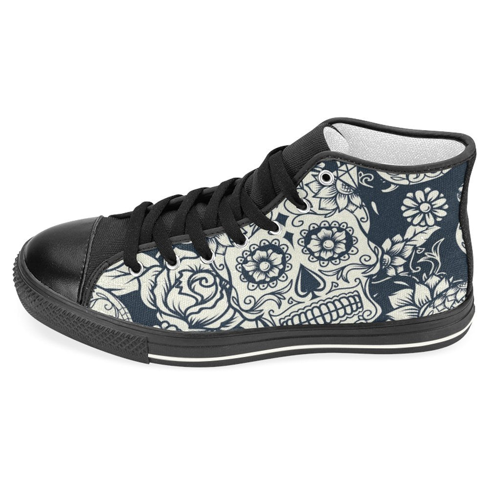 Women's High Top Classic Casual Canvas Fashion Shoes Trainers Lace Up Sneakers