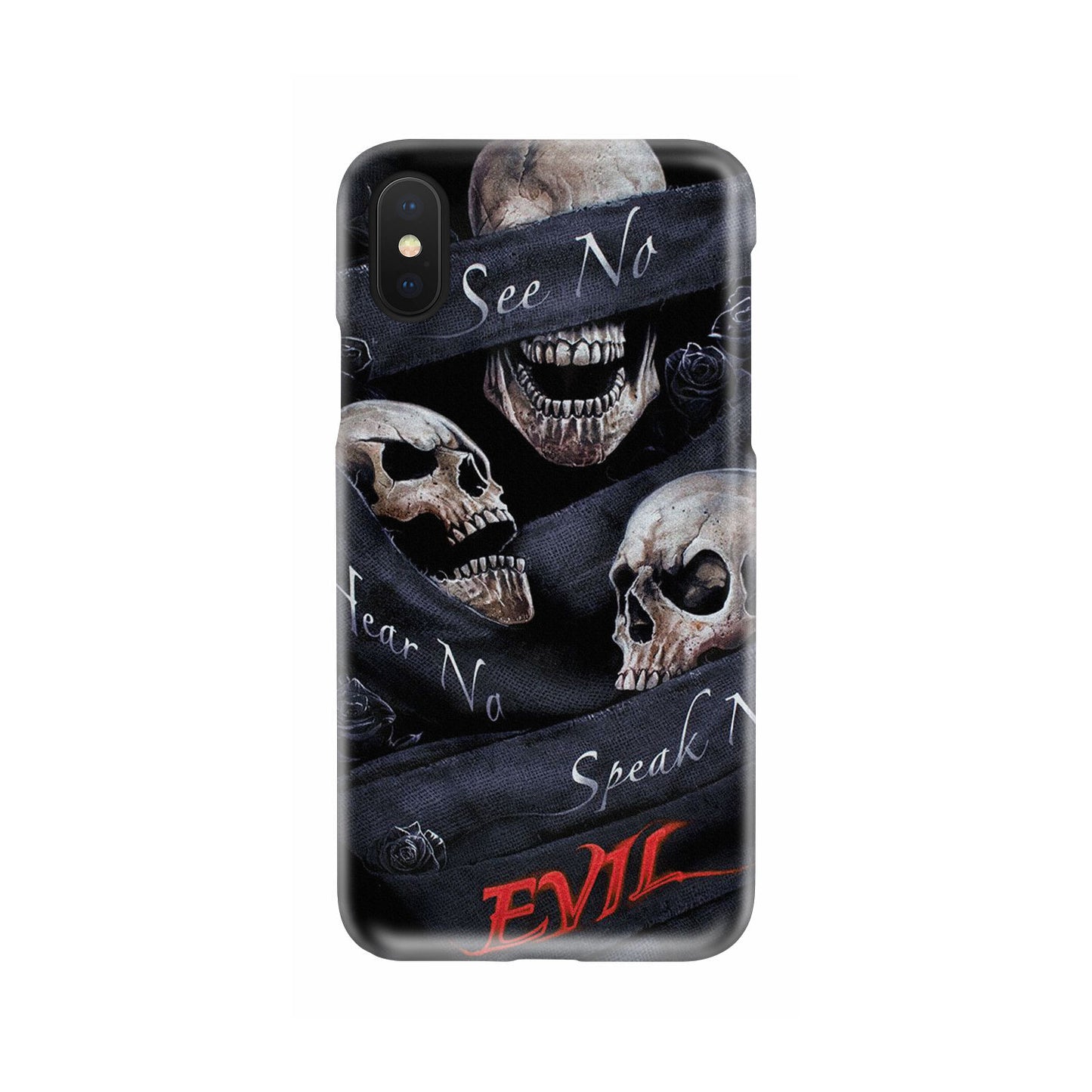 No see no hear no speak evils phone case