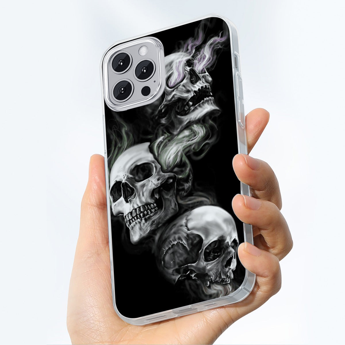 Gothic skull iPhone13 Series Mobile Phone Case | TPU