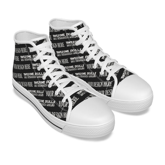 Custom Print on Demand POD Women's Canvas Shoes