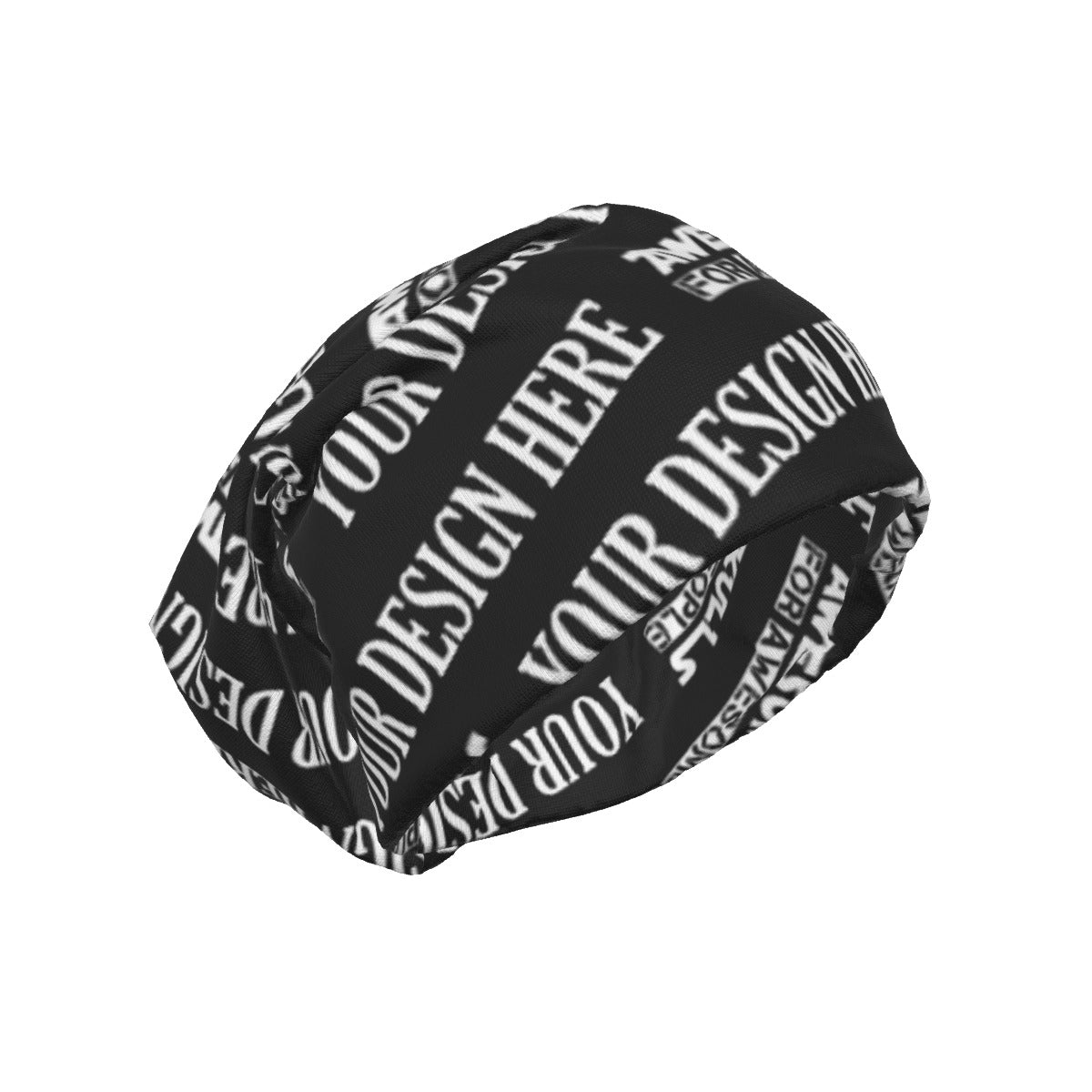 Custom All-Over Print Unisex Beanie Hat, Print on demand POD beanie hat