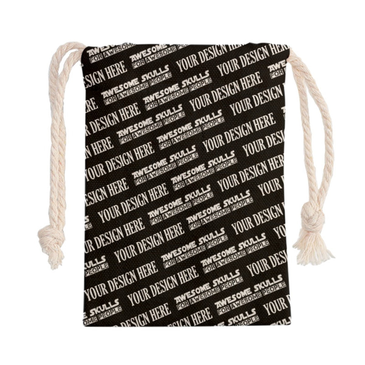 Custom - All-Over Print Drawstring Bag