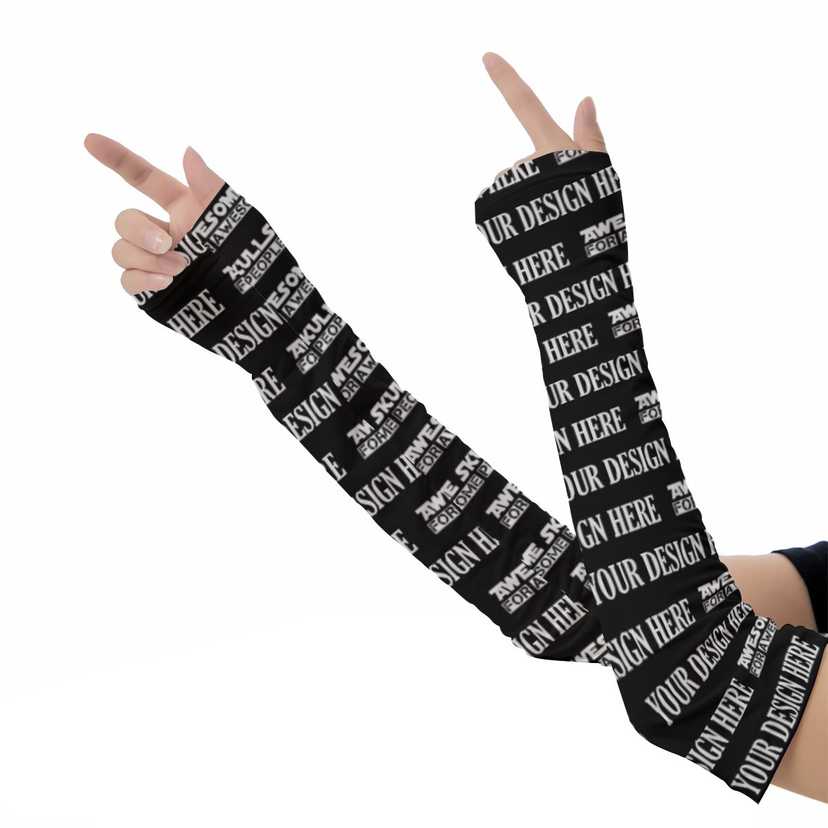 Custom print on demand pod Unisex Sunscreen Oversleeve