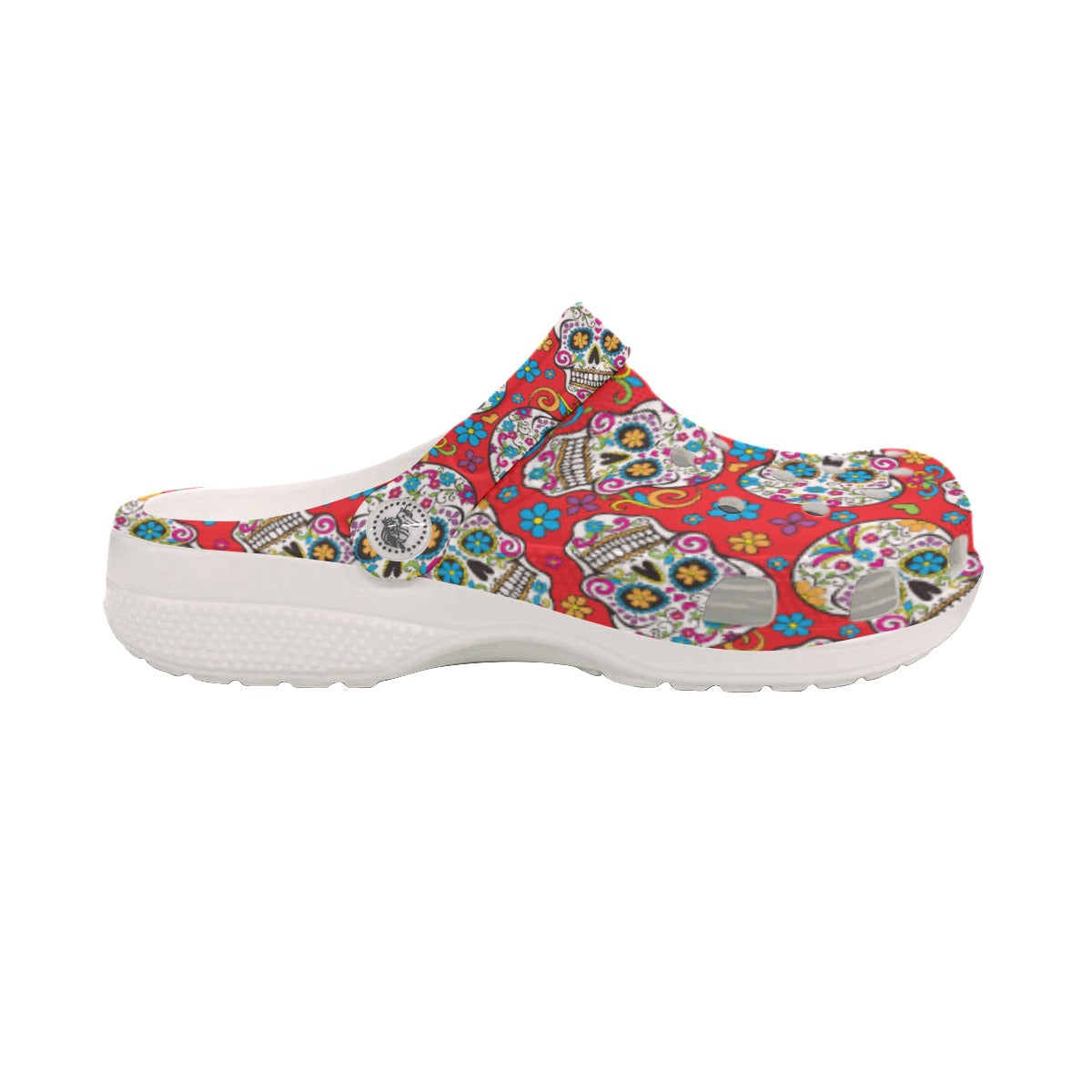 Sugar skull All-Over Print Women's Classic Clogs